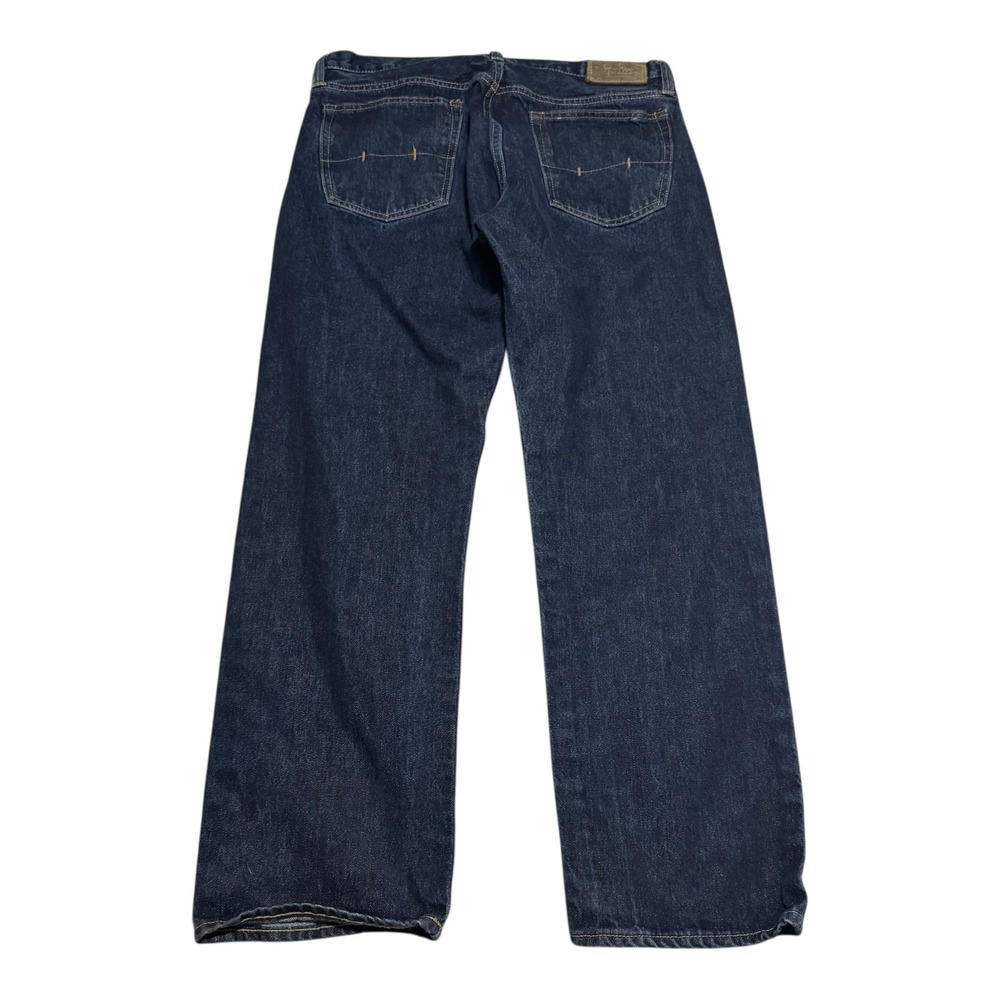 Polo Ralph Lauren Dark Wash Thompson Relaxed Fit Jeans Men's 34x30 100% Cotton